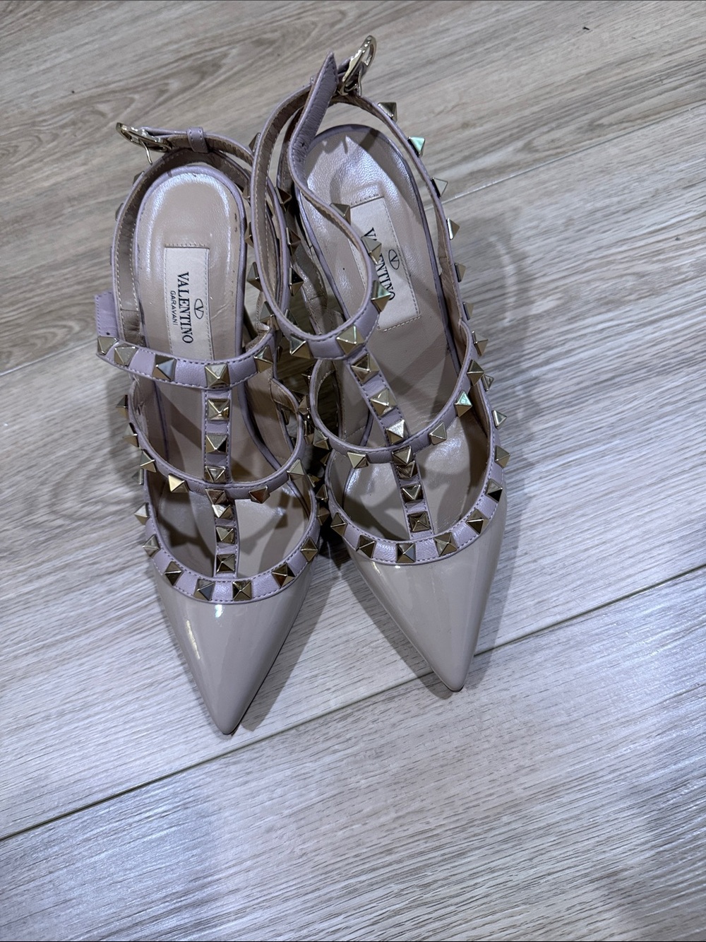 Valentino Garavani Rockstud Heels Pink Size EU 35.5